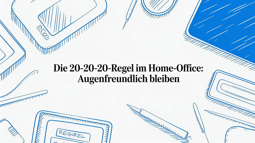 Die 20 20 20 regel im Homeoffice: Augenfreundlich bleiben