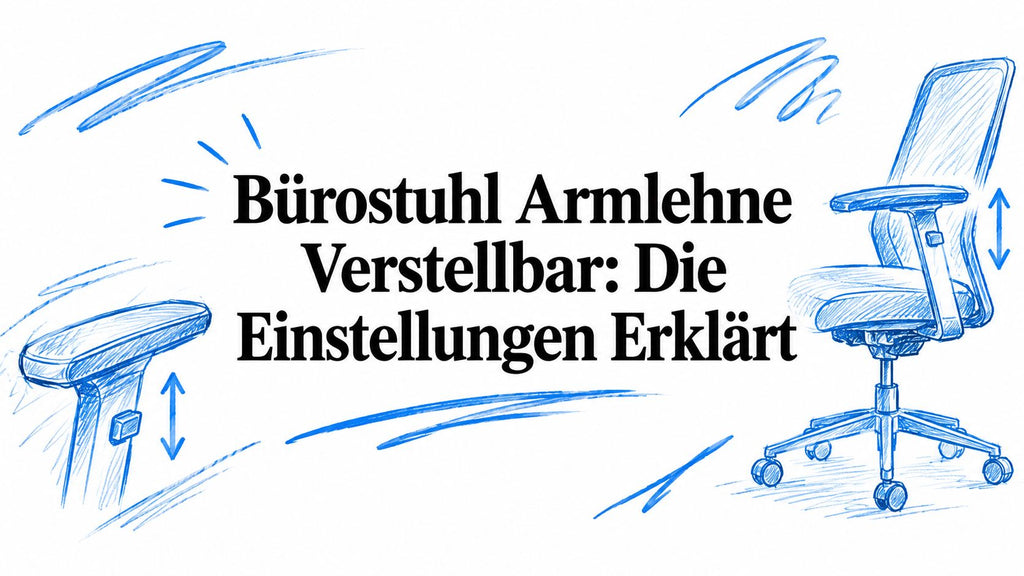 Bürostuhl Armlehne Verstellbar: Die Einstellungen Erklärt