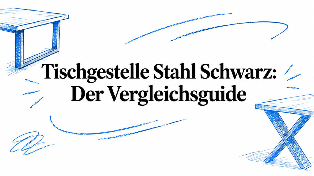 Tischgestelle Stahl Schwarz: Der Vergleichsguide