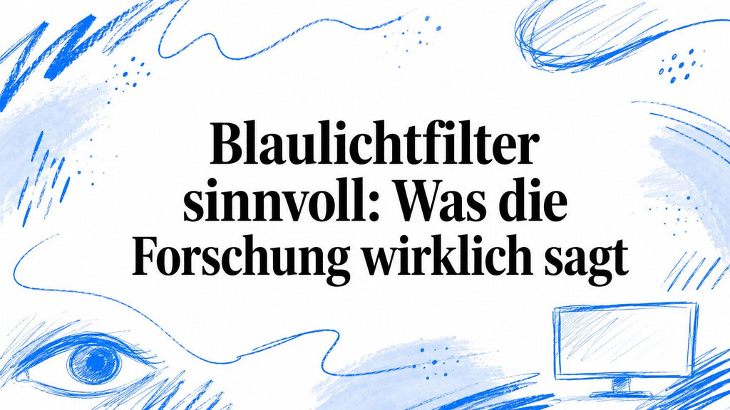 Blaulichtfilter sinnvoll: Was die Forschung wirklich sagt