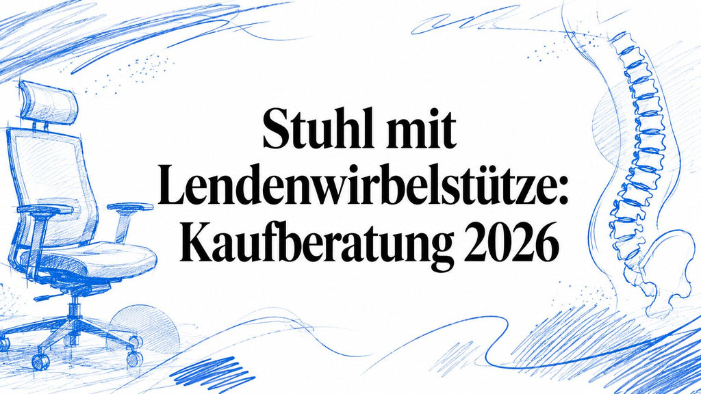 Stuhl mit Lendenwirbelstütze: Kaufberatung 2026