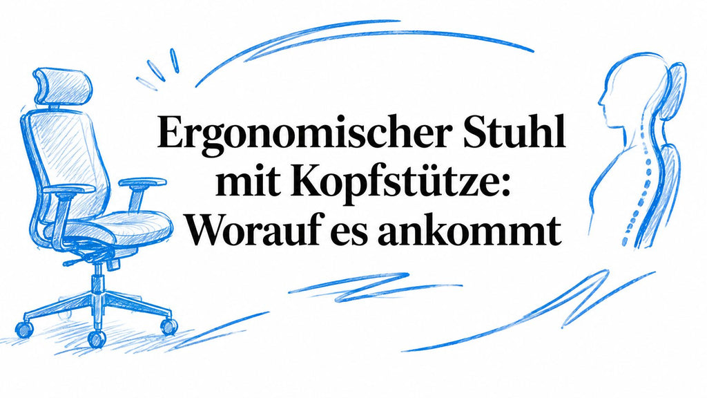 Ergonomischer Stuhl mit Kopfstütze: Worauf es ankommt