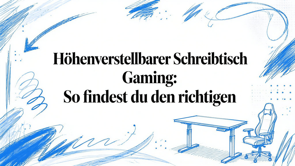 Höhenverstellbarer Schreibtisch Gaming: So findest